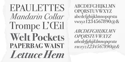 ITC Bodoni Seventytwo Font Poster 5
